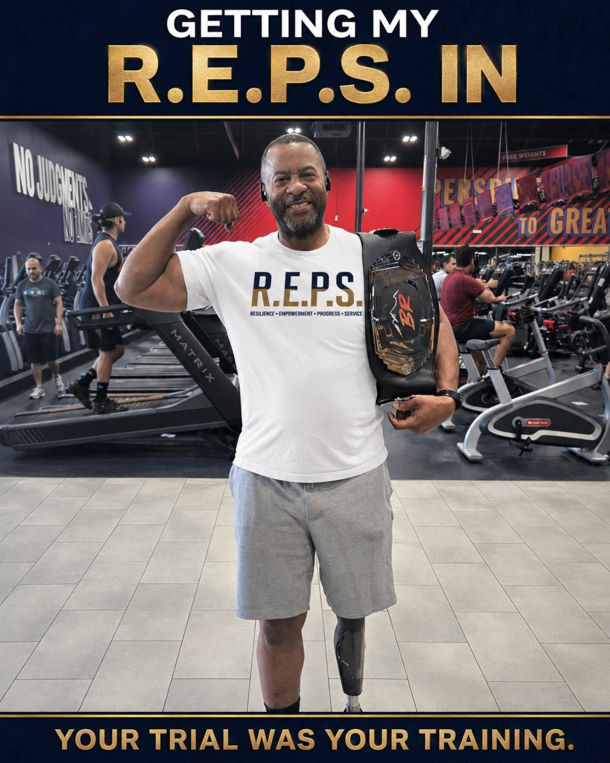 No Reps, No Rewards: The Work Comes Before the Win - R.E.P.S. Apparel by Travis Sanders