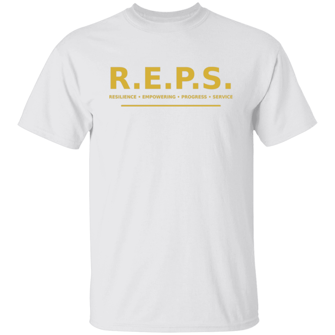 R.E.P.S. Gold Standard Tee - R.E.P.S. Apparel by Travis Sanders