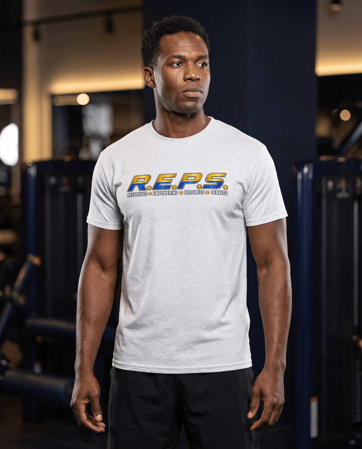 R.E.P.S. DryBlend Performance Gym T-Shirt - R.E.P.S. Apparel by Travis Sanders