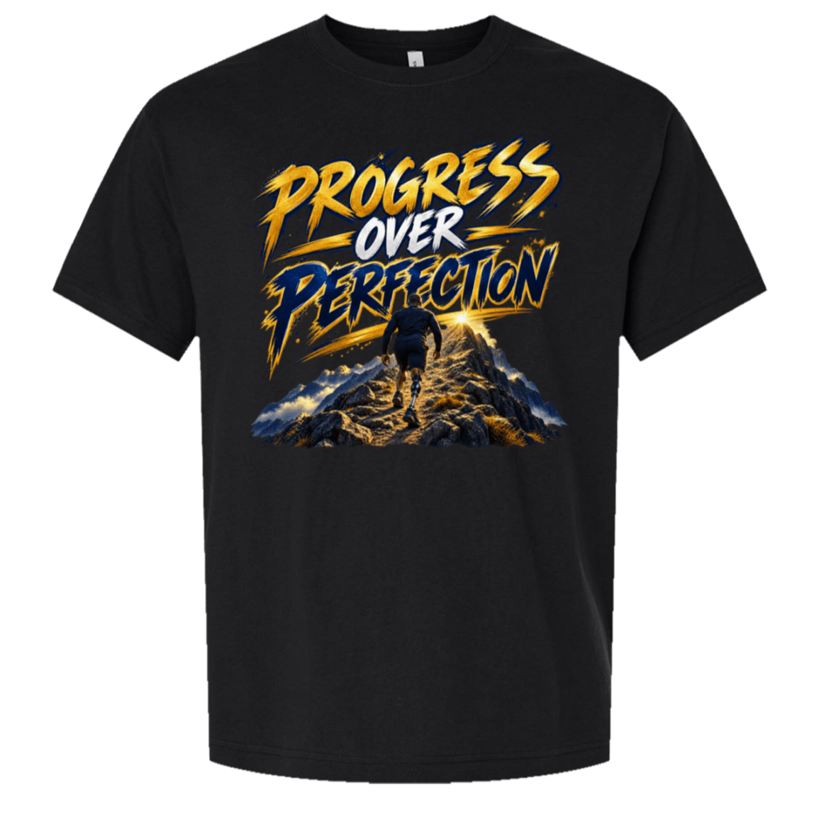 Progress Over Perfection Oversized Heavyweight Tee - R.E.P.S. Apparel by Travis Sanders