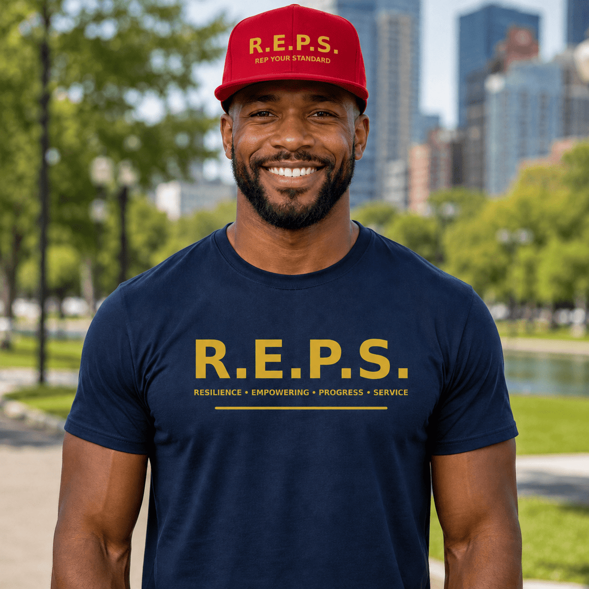 R.E.P.S. Rep Your Standard Snapback - R.E.P.S. Apparel by Travis Sanders