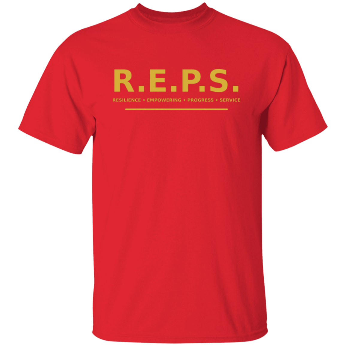 R.E.P.S. Gold Standard Tee - R.E.P.S. Apparel by Travis Sanders