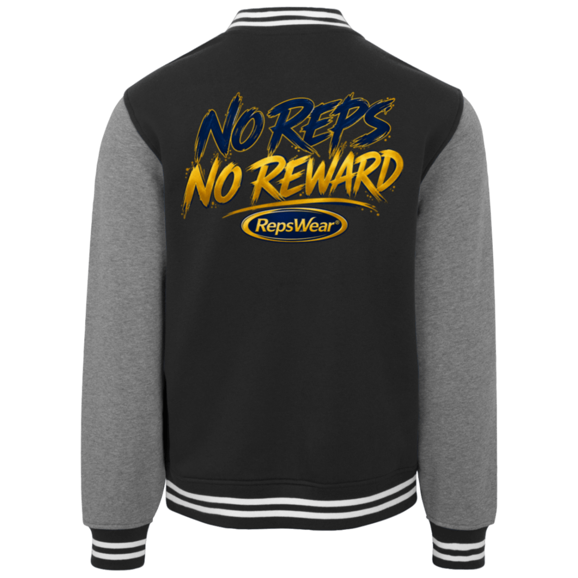 REPS No Reps, No Reward Letterman Jacket - R.E.P.S. Apparel by Travis Sanders