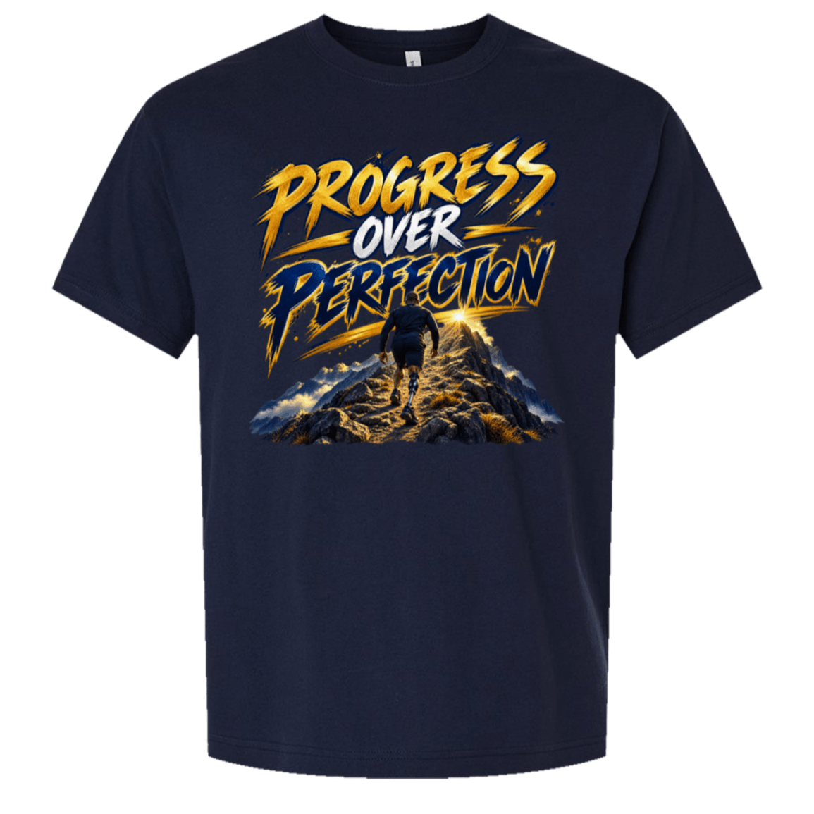 Progress Over Perfection Oversized Heavyweight Tee - R.E.P.S. Apparel by Travis Sanders