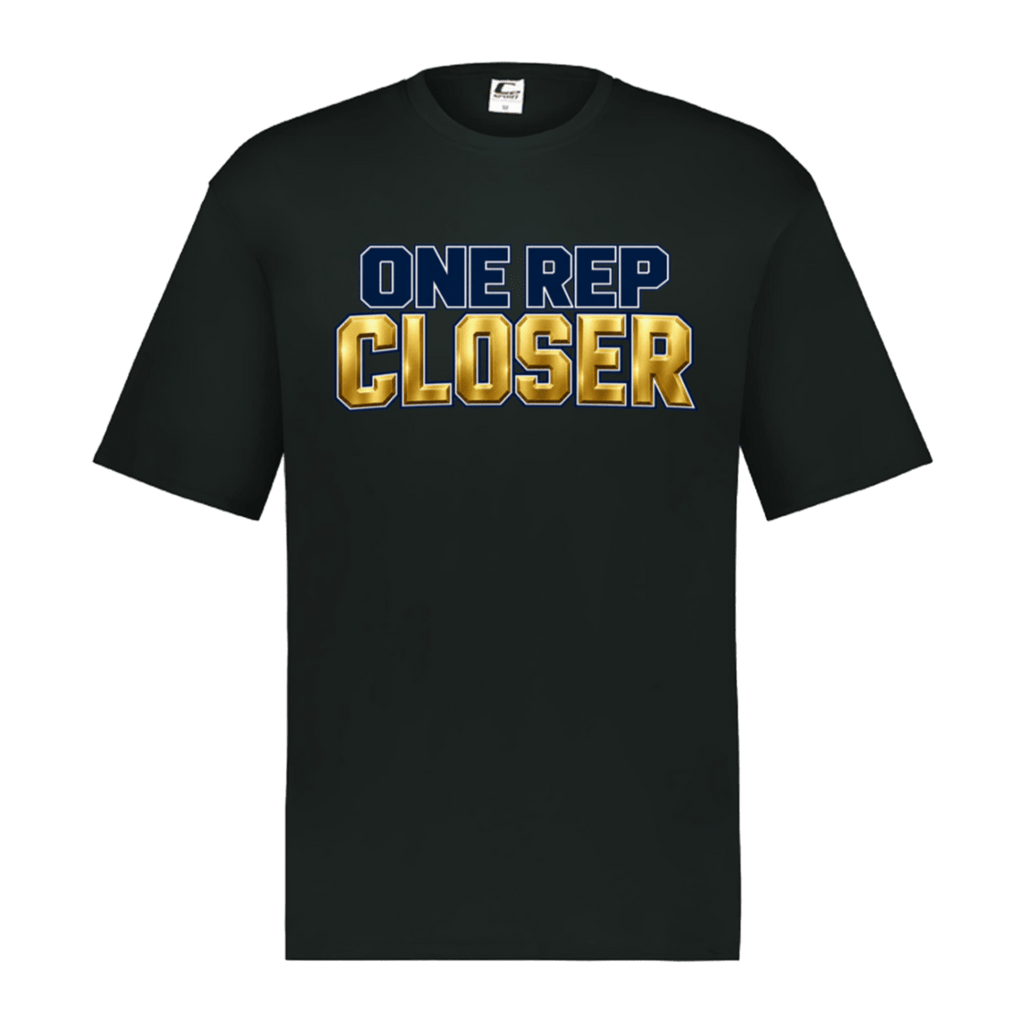 One Rep Closer Performance Tee - R.E.P.S. Apparel by Travis Sanders