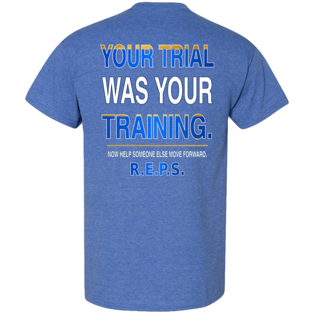 R.E.P.S. DryBlend Performance Gym T-Shirt - R.E.P.S. Apparel by Travis Sanders