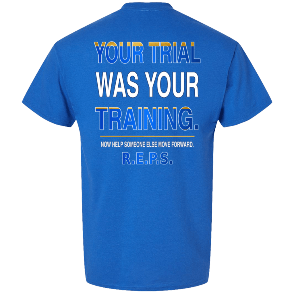 R.E.P.S. DryBlend Performance Gym T-Shirt - R.E.P.S. Apparel by Travis Sanders