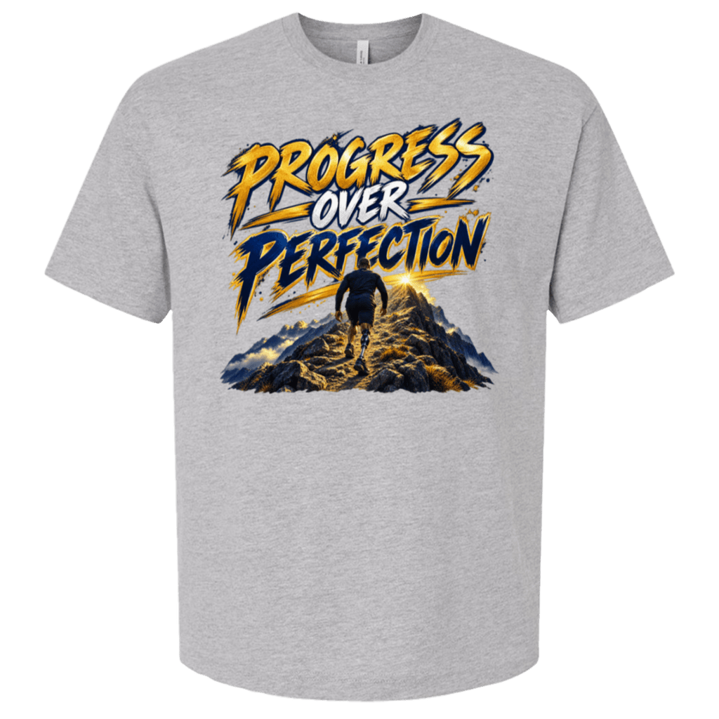 Progress Over Perfection Oversized Heavyweight Tee - R.E.P.S. Apparel by Travis Sanders