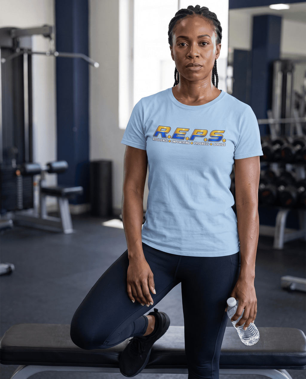 R.E.P.S. Discipline + Consistency Tee - R.E.P.S. Apparel by Travis Sanders
