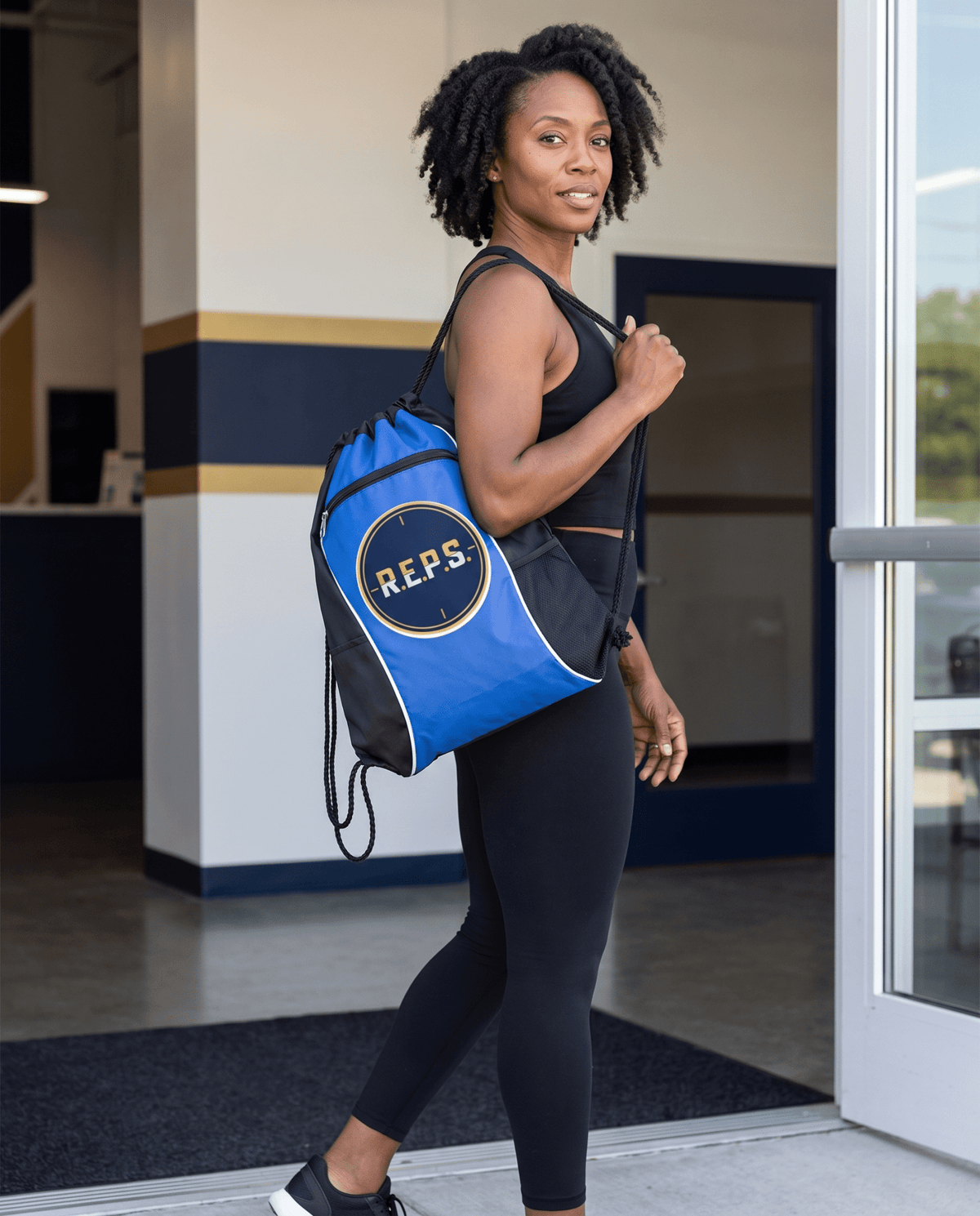 R.E.P.S. Fast Break Cinch Gym Bag - R.E.P.S. Apparel by Travis Sanders