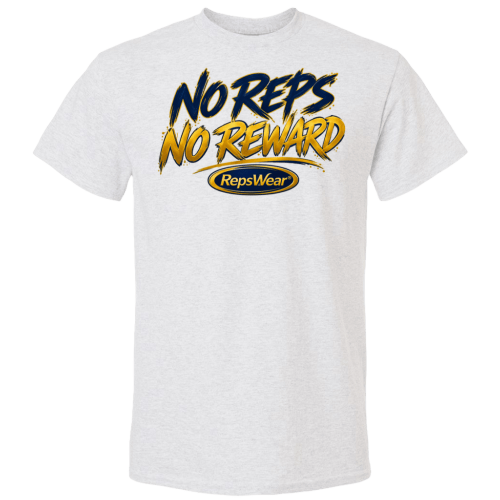 No Reps, No Rewards R.E.P.S. Performance Tee - R.E.P.S. Apparel by Travis Sanders